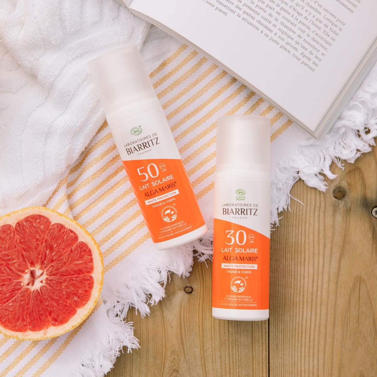 ALGA MARIS - MLIEKO NA OPAĽOVANIE SPF 50