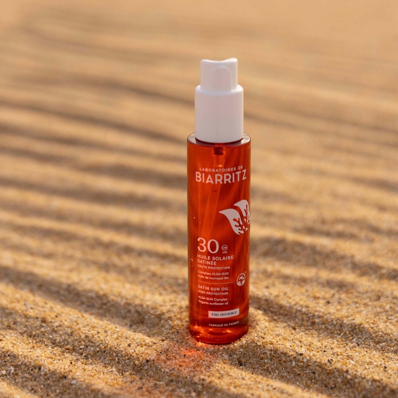 SATIN SUN - OLEJ NA OPAĽOVANIE SPF30